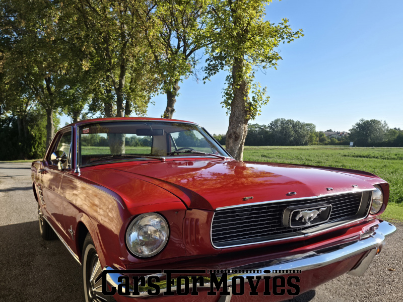 Ford Motor Company Mustang 1966 USA Rot Rot Zivilfahrzeug Coupe AT - Niederösterreich 7920 